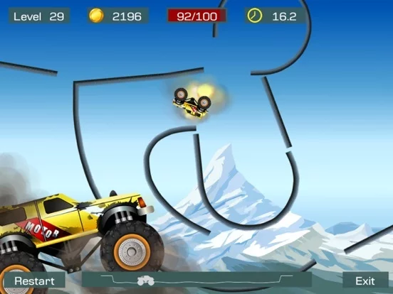 Изображение игры: Monster Stunts Lite