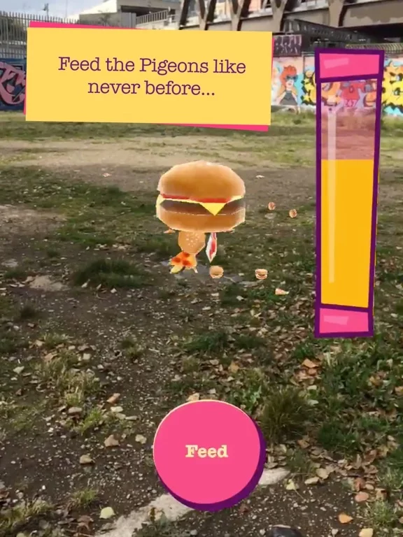 Изображение игры: Pigeon Panic! AR