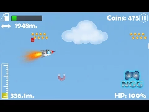 Изображение игры: Super Speed Rocket GO