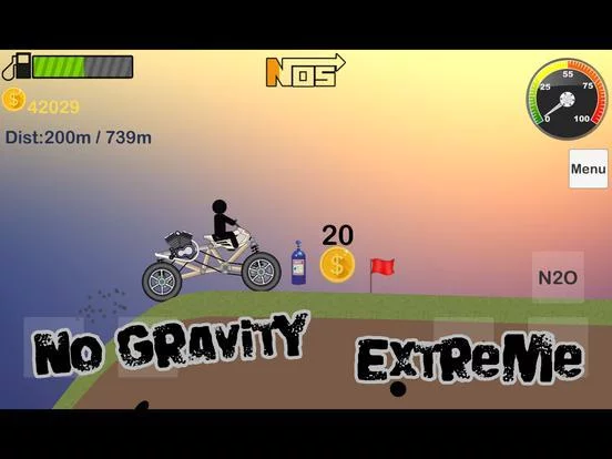 Изображение игры: No Gravity Extreme