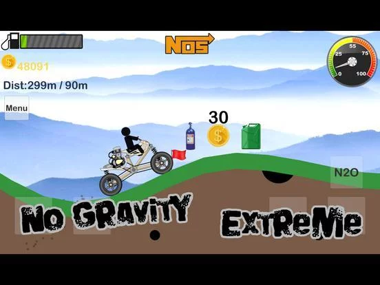 Изображение игры: No Gravity Extreme