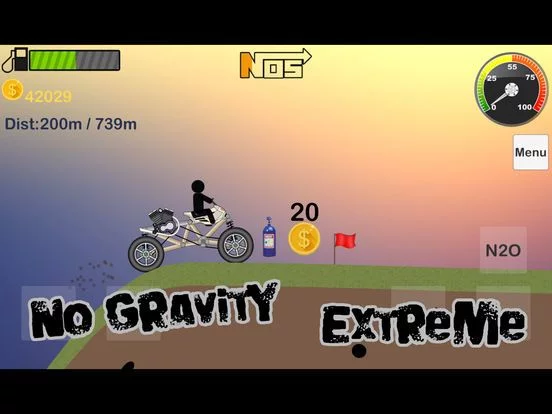 Изображение игры: No Gravity Extreme