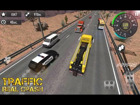 Изображение игры: Real Racer Crash Traffic 3D