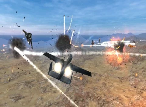 Изображение игры: Silent Vulture X21 - Flight Simulator - Fly & Fight