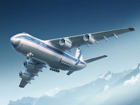 Изображение игры: Flight Simulator (Antonov AN-125 Edition) - Become Airplane Pilot
