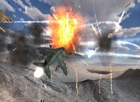 Изображение игры: Azure Strikers - Fighter Jets - Fly & Fight