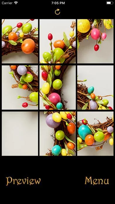 Изображение игры: Easter Eggs - Jigsaw Puzzle