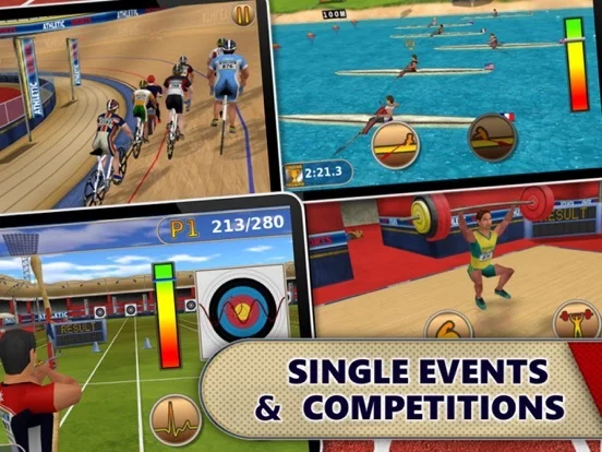 Изображение игры: Athletics: Summer Sports HD