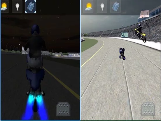 Изображение игры: Moto Bike Racer: 3D Motorbikers Heated Chase Fun