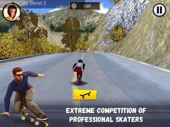 Изображение игры: Longboard Simulator 3D
