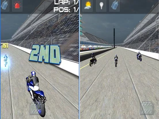 Изображение игры: Moto Bike Racer: 3D Motorbikers Heated Chase Fun
