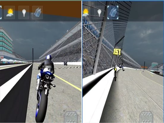Изображение игры: Moto Bike Racer: 3D Motorbikers Heated Chase Fun
