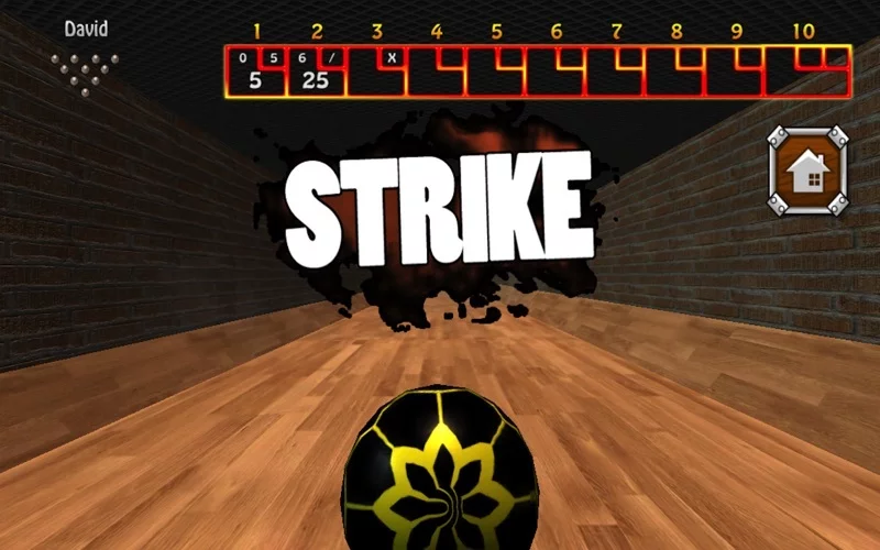 Изображение игры: Bowling Lane 3D