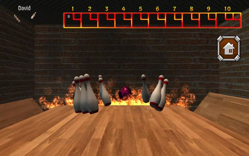 Изображение игры: Bowling Lane 3D