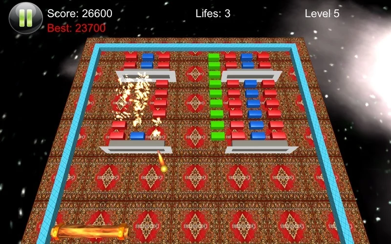 Изображение игры: Block Smasher - 3D Arcade Action Reaction Brick Breaker Game