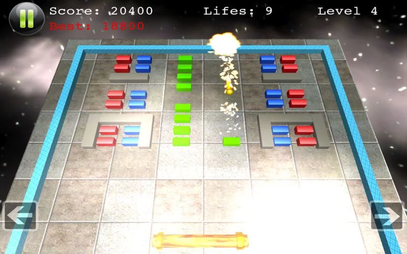 Изображение игры: Block Smasher - 3D Arcade Action Reaction Brick Breaker Game
