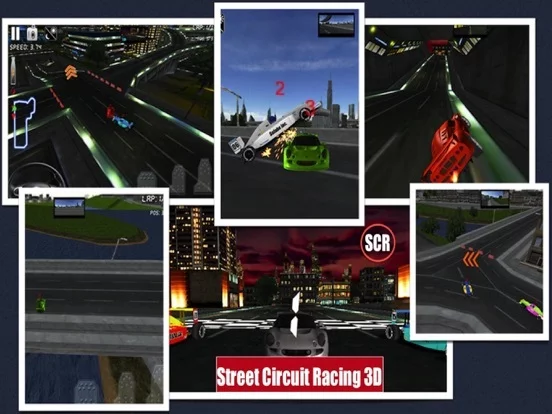 Изображение игры: Street Circuit Racing 3D Extreme Speed Car Racers