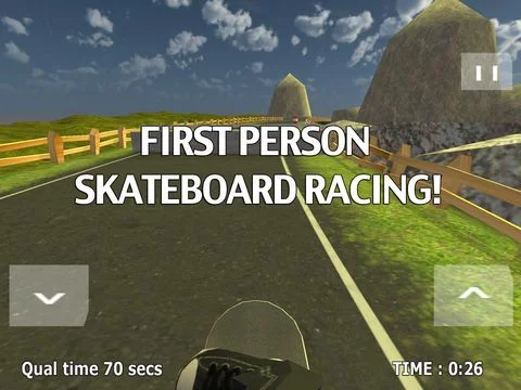 Изображение игры: Skateboard Racing