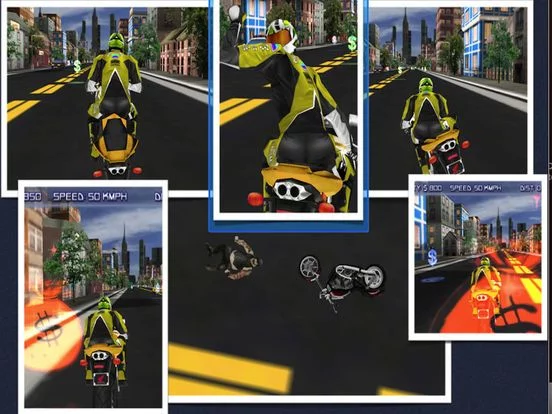 Изображение игры: Extreme Biking 3D Pro Street Biker Driving Stunts
