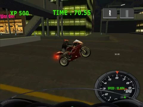 Изображение игры: Moto Drag Racing
