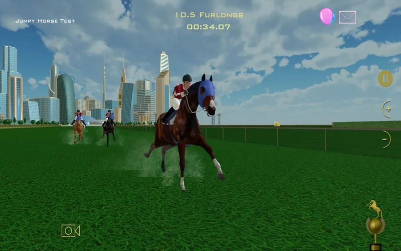 Изображение игры: Jumpy Horse Racing