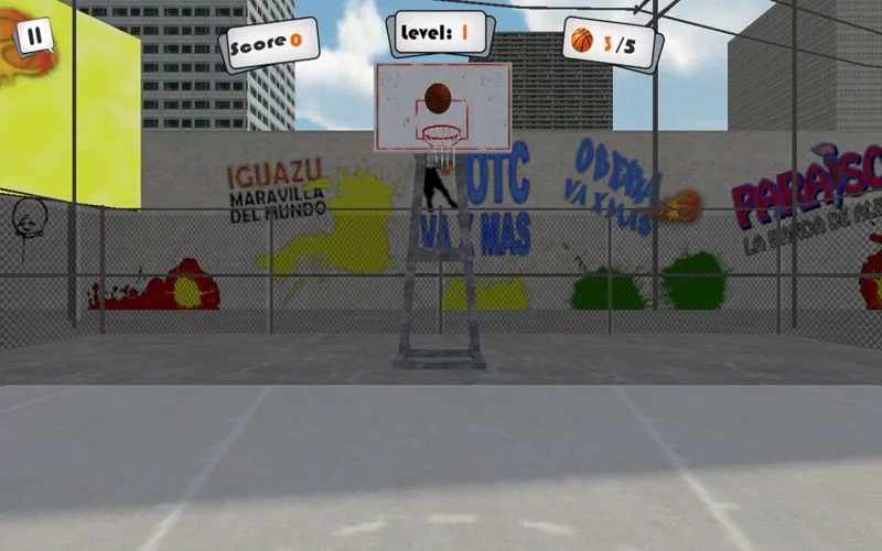Изображение игры: Basket Ball 3D ShootOut