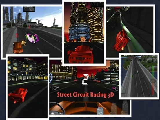 Изображение игры: Street Circuit Racing 3D Extreme Speed Car Racers