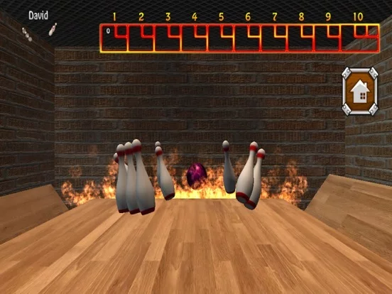 Изображение игры: Bowling 3D Cool Strike Wins