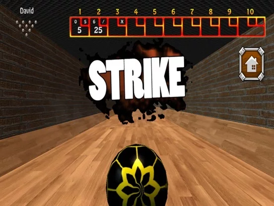 Изображение игры: Bowling 3D Cool Strike Wins