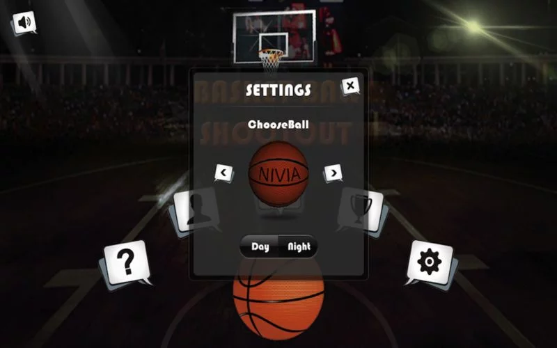 Изображение игры: Basket Ball 3D ShootOut