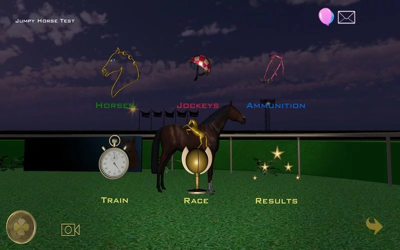 Изображение игры: Jumpy Horse Racing
