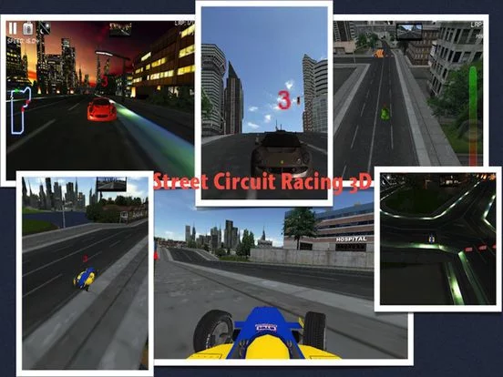 Изображение игры: Street Circuit Racing 3D Extreme Speed Car Racers