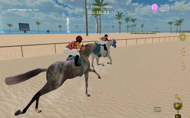 Изображение игры: Jumpy Horse Racing