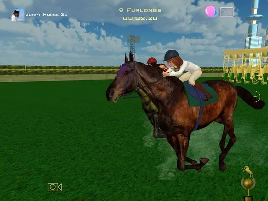 Изображение игры: Jumpy Horse Racing