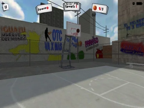 Изображение игры: Basketball 3D Shoot Out Free Touch Ball Fly Top Air Action Arcade Game