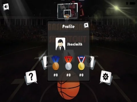 Изображение игры: Basketball 3D Shoot Out Free Touch Ball Fly Top Air Action Arcade Game