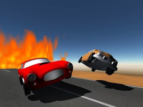Изображение игры: Armageddon Racing - Car Racing Destruction