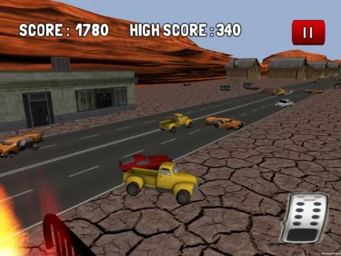Изображение игры: Armageddon Racing - Car Racing Destruction