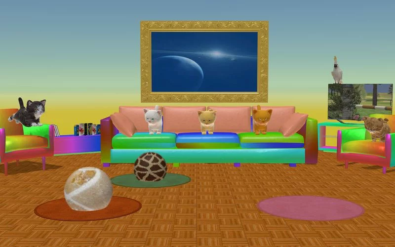 Изображение игры: Jumpy Kitten