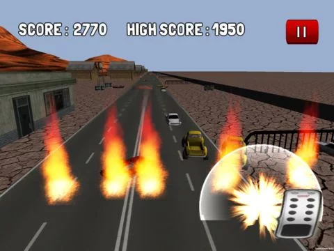Изображение игры: Armageddon Racing - Car Racing Destruction