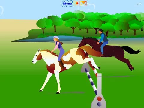 Изображение игры: Jumpy Horse