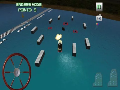 Изображение игры: Boat Racing 3D Free Top Water Craft Race Game