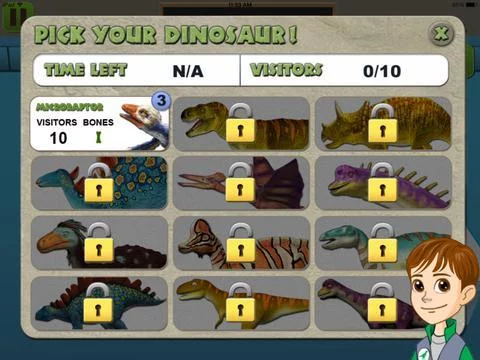 Изображение игры: Dino Dan: Bone Caster
