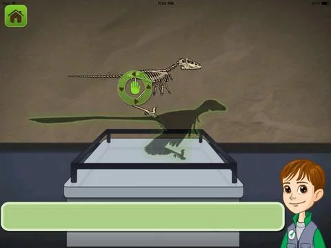 Изображение игры: Dino Dan: Bone Caster