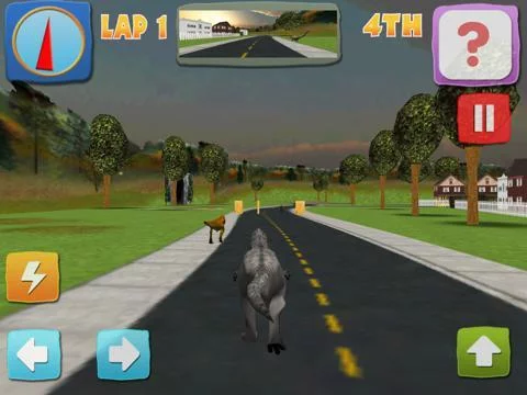 Изображение игры: Dino Dan: Dino Racer
