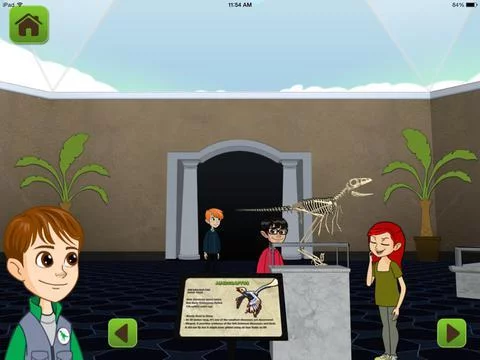 Изображение игры: Dino Dan: Bone Caster
