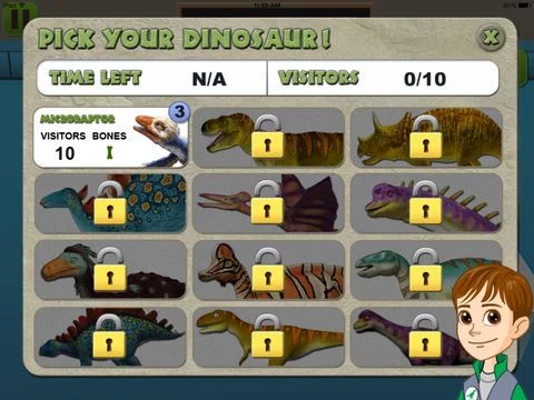 Изображение игры: Dino Dan: Bone Caster