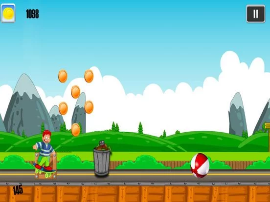 Изображение игры: A Crazy Skater Boy - Adventure In The Big City Skate Park Games