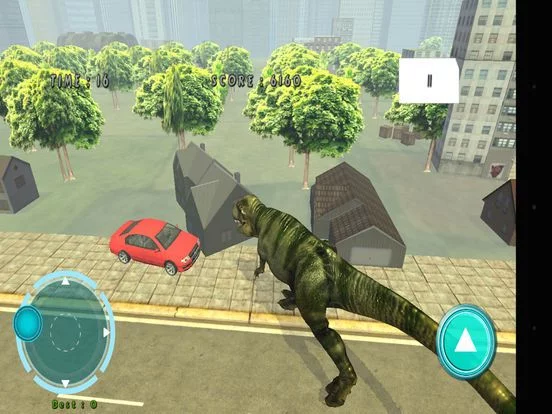 Изображение игры: Dinosaur Rampage - Trex Free
