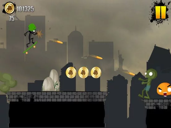 Изображение игры: A Stickman Hero Xtreme X3 - Streets Of Mayhem Edition